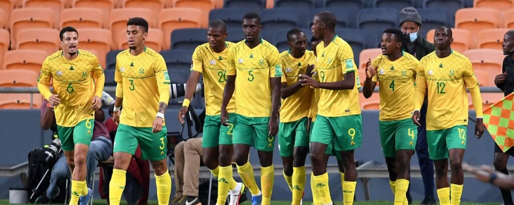 BAFANA BAFANA FOOTBALL TEAM OF SOUTH AFRICA.