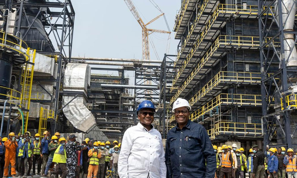 DANGOTE AND PRESIDENT OF AFDB,ADESINA