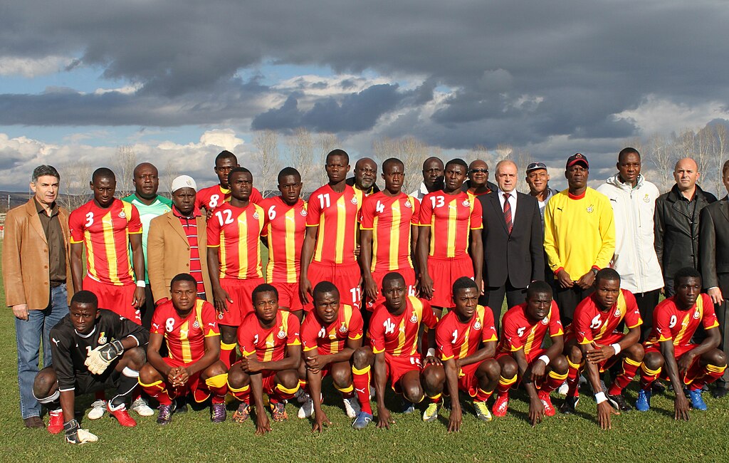 GHANA NATIONAL TEAM.