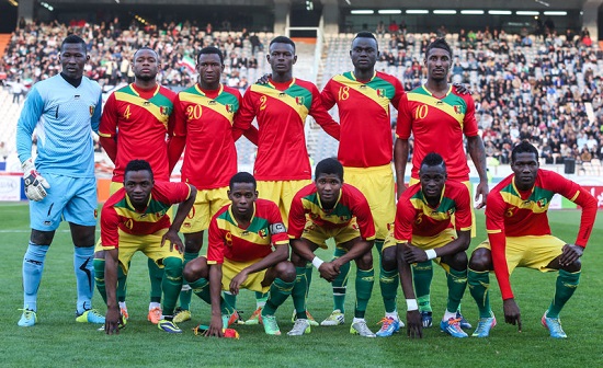 GUINEA NATIONAL TEAM.