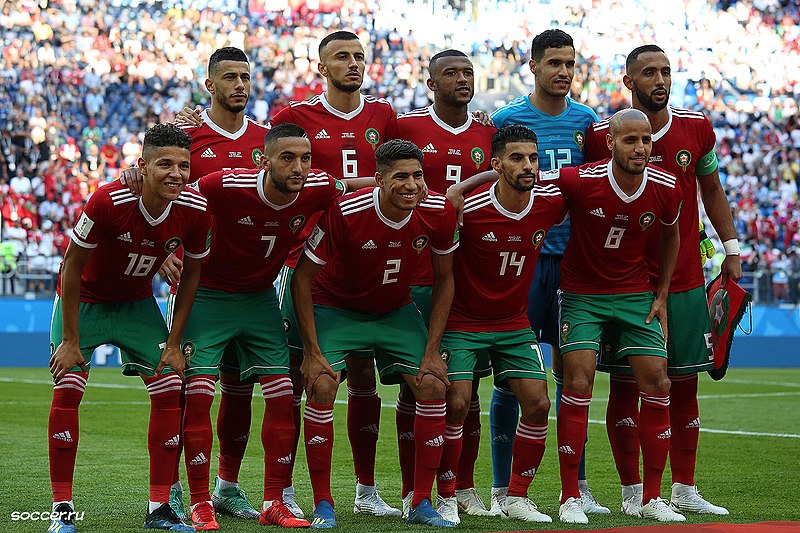 MOROCCO FOOTBALL TEAM.