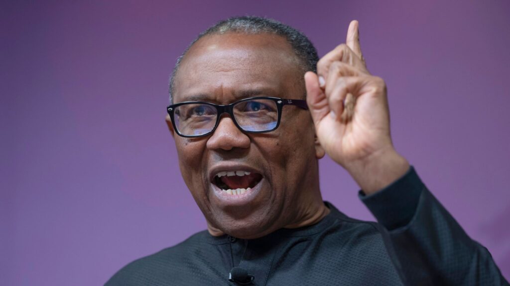 PETER OBI OF LABOUR PARTY.