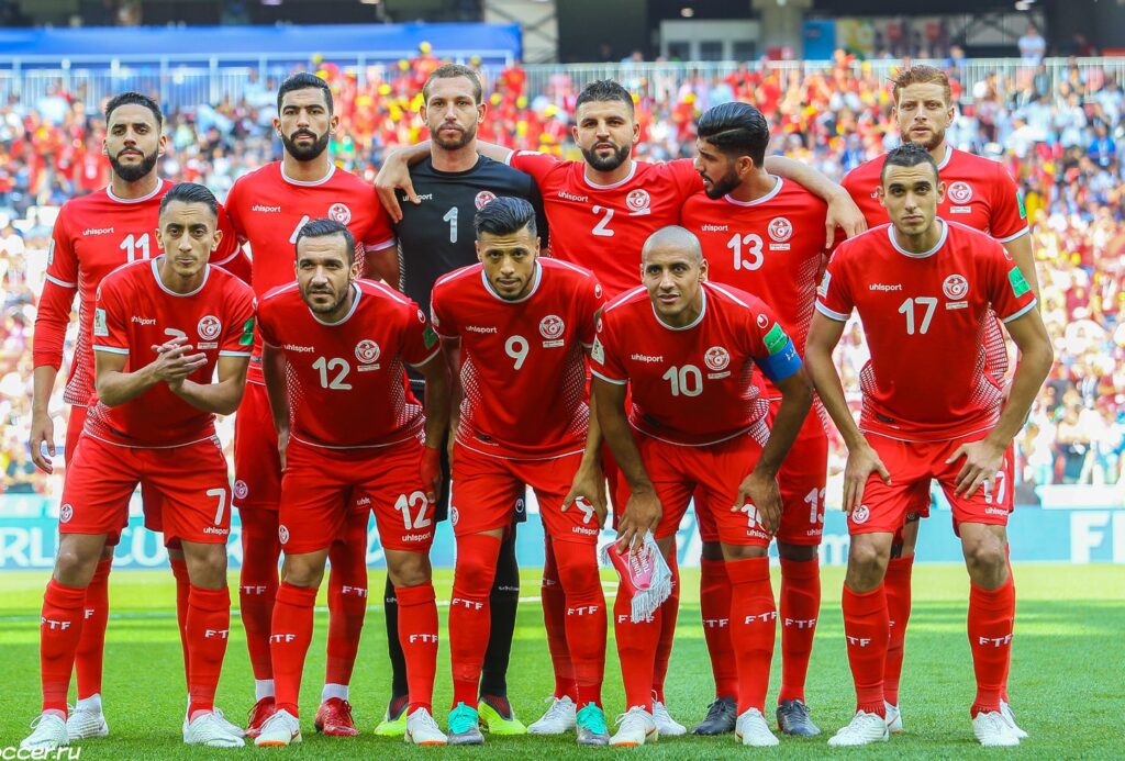 TUNISIA FOOTBALL TEAM.