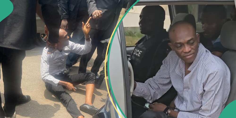 JULIUS ABURE ARRESTED./ EDO POLITICS 2024