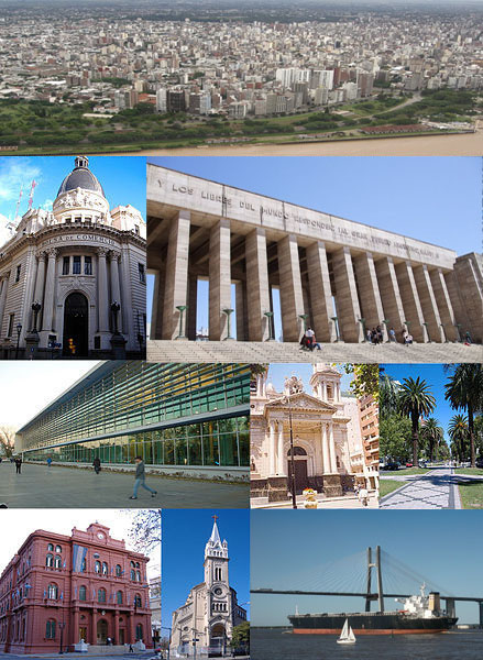 THE CITY OF ROSARIO IN ARGENTINA WITH OVER 1.3 MILLION PEOPLE./DEATH THREATS.