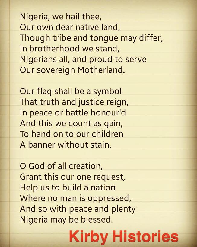 THE NEW-OLD NATIONAL ANTHEM