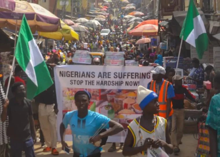 NATIONWIDE PROTEST IN NIGERIA GROUNDS ASO ROCK