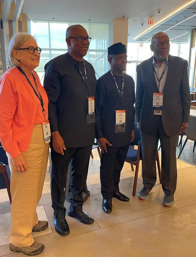 OSINBAJO AND PETER OBI AT THE DNC